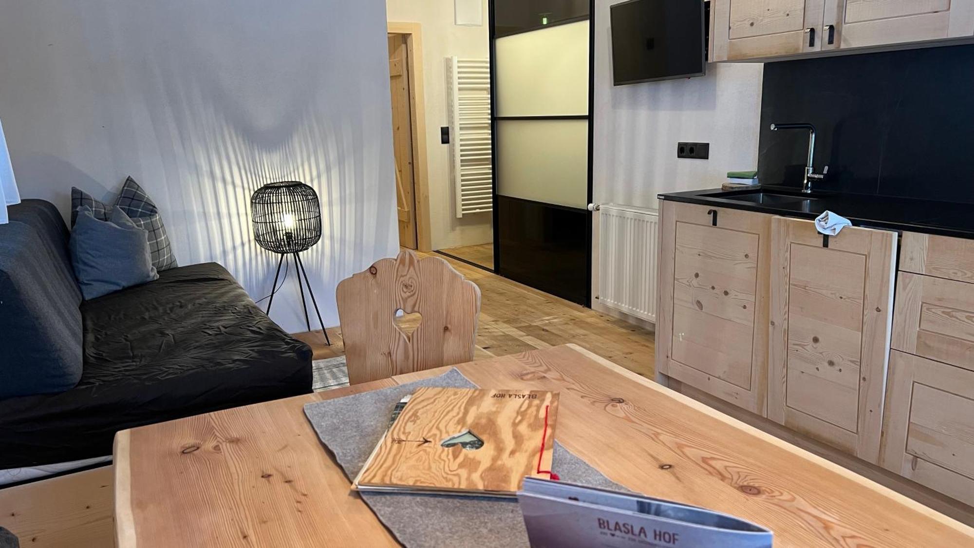 Apparthotel Bio Natur Refugium Blaslahof ซานตา มาดดาเลนา อิน คาซีส์ ภายนอก รูปภาพ
